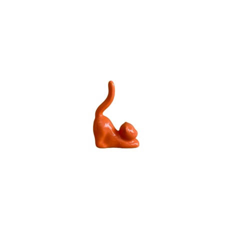 Anillero gato flojo cerámica