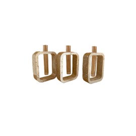 Florero rectangular