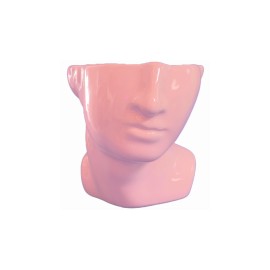Maceta cerámica griega hombre