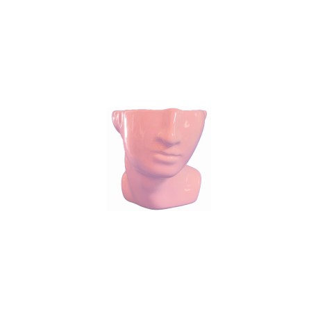 Maceta cerámica griega hombre