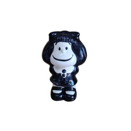 Maceta de cerámica mafalda halloween