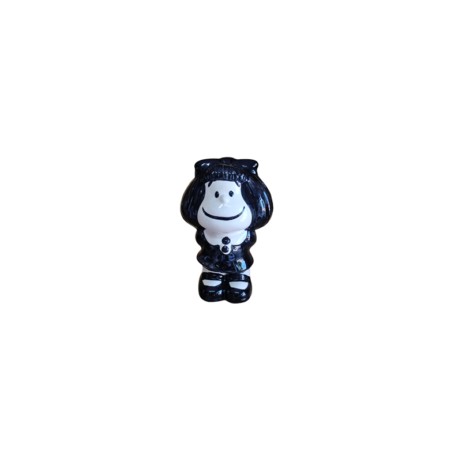Maceta de cerámica mafalda halloween