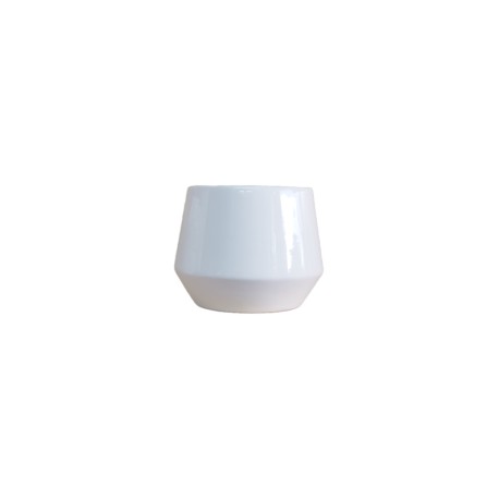 Maceta de cerámica minimalista