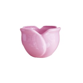 Maceta de cerámica tulipan