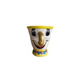 Maceta Taza Chip La Bella y la Bestia