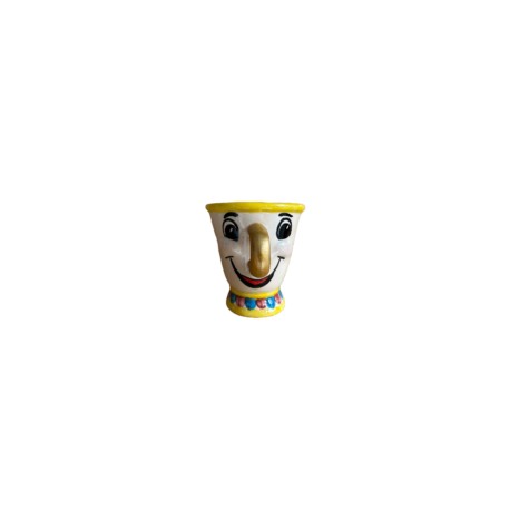 Maceta Taza Chip La Bella y la Bestia