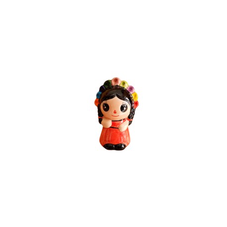 Muñeca lele de cerámica